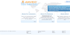 Desktop Screenshot of anveo.com